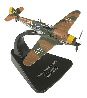 Bf 109G-10 1/72 Die Cast Nowotny (AC010) - Click Image to Close